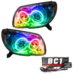 Toyota 4-Runner Headlight Assemblies - ORACLE Lighting - ColorSHIFT w/ BC1 Controller - `06-`09